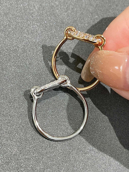 [Perla Lux]RONDE SMALL DIAMOND RING