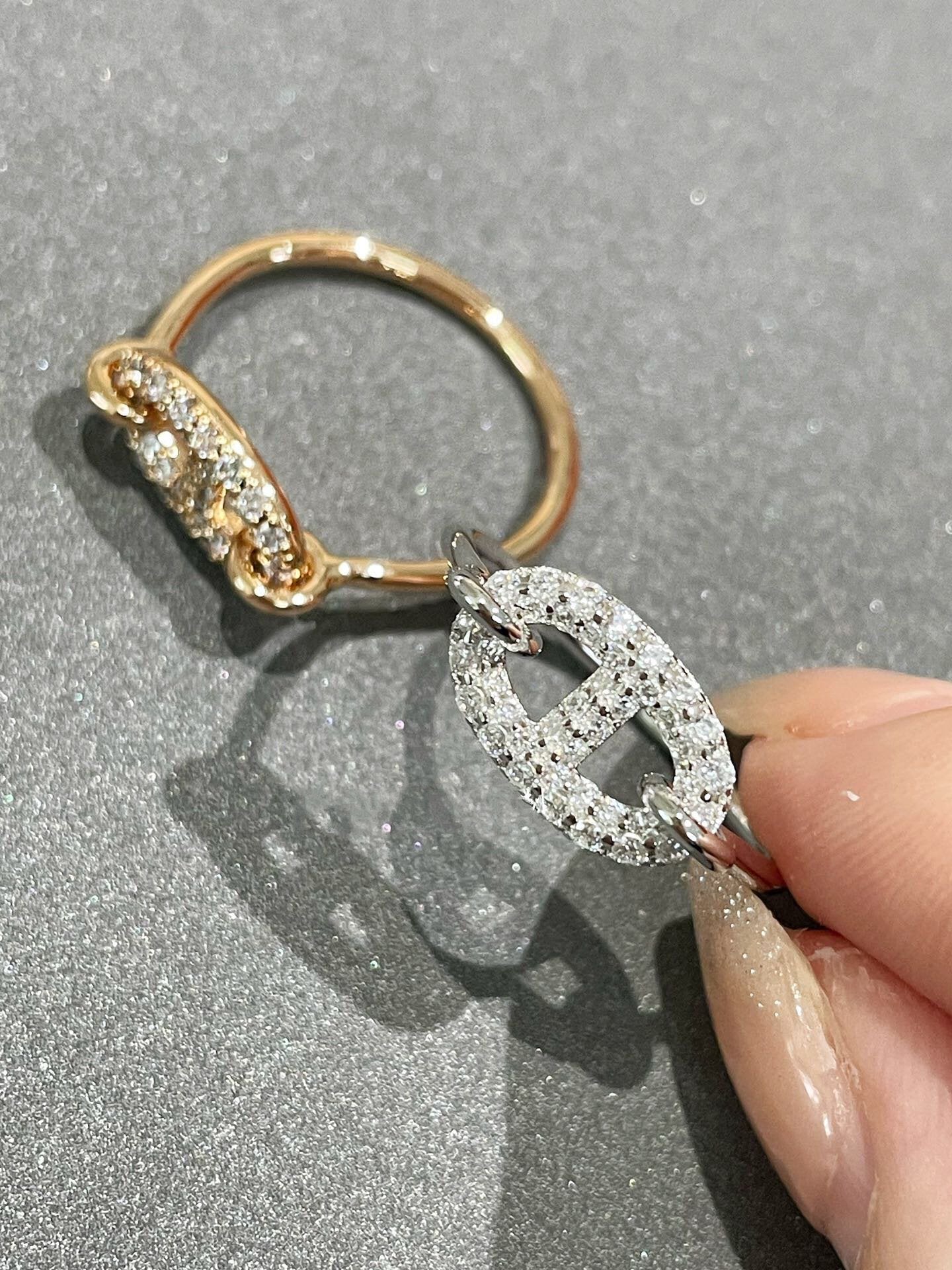 [Perla Lux]RONDE SMALL DIAMOND RING