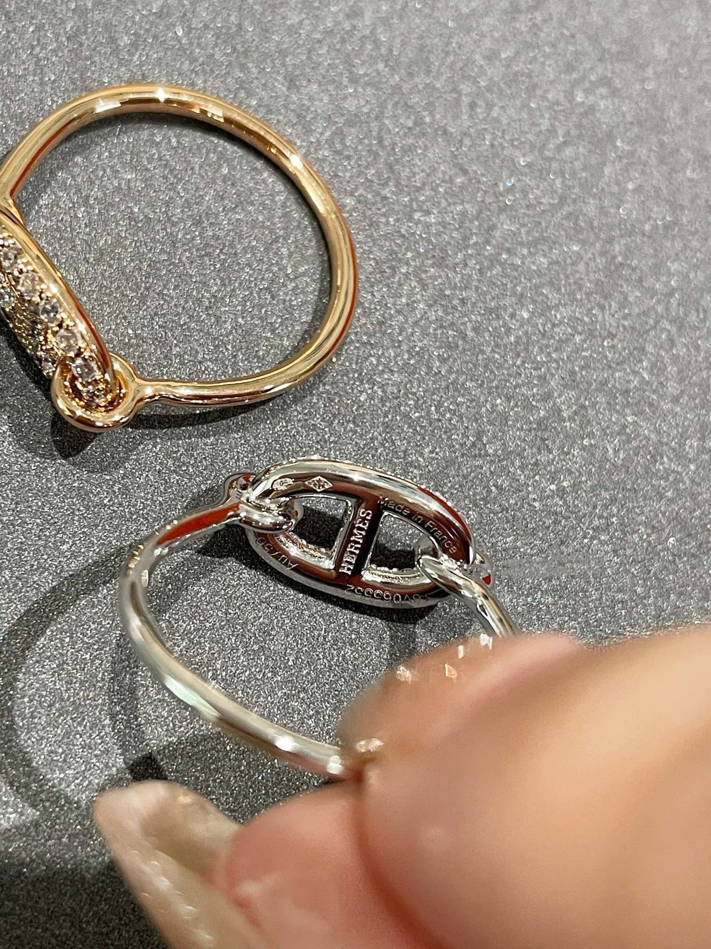 [Perla Lux]RONDE SMALL DIAMOND RING