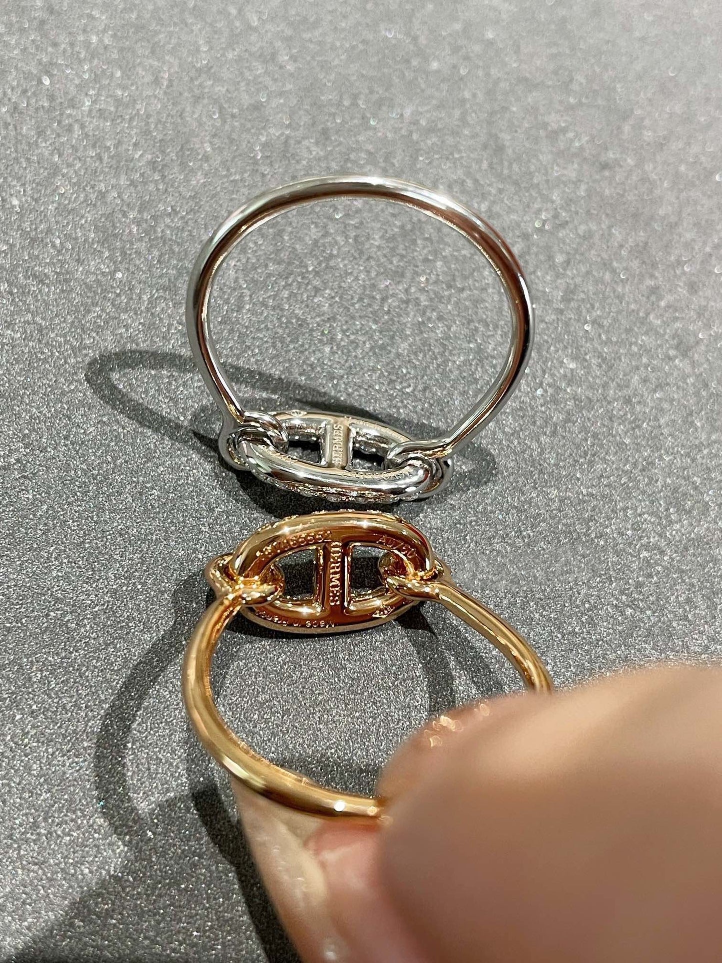 [Perla Lux]RONDE SMALL DIAMOND RING