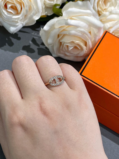 [Perla Lux]RONDE SMALL DIAMOND RING