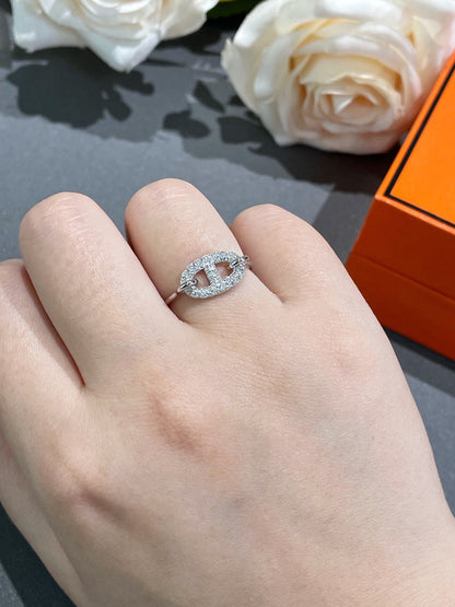 [Perla Lux]RONDE SMALL DIAMOND RING