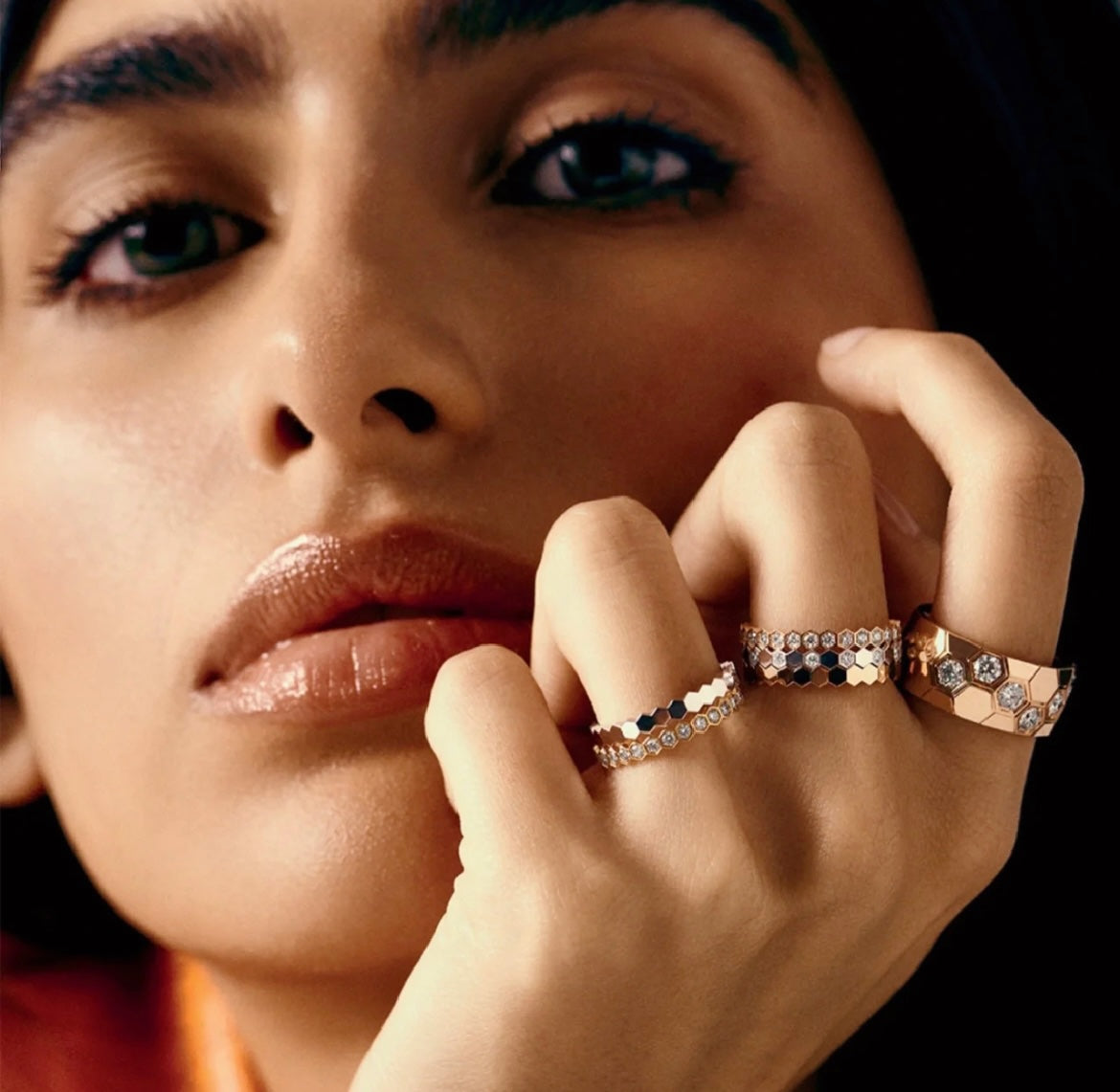 [Perla Lux]BEE LOVE DIAMOND LARGE RING