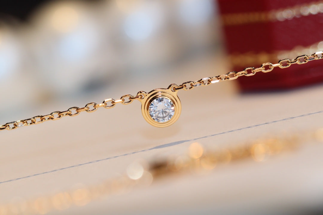 [Perla Lux]DAMOUR DIAMOND NECKLACE