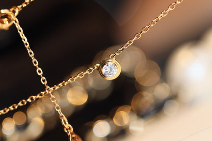 [Perla Lux]DAMOUR DIAMOND NECKLACE