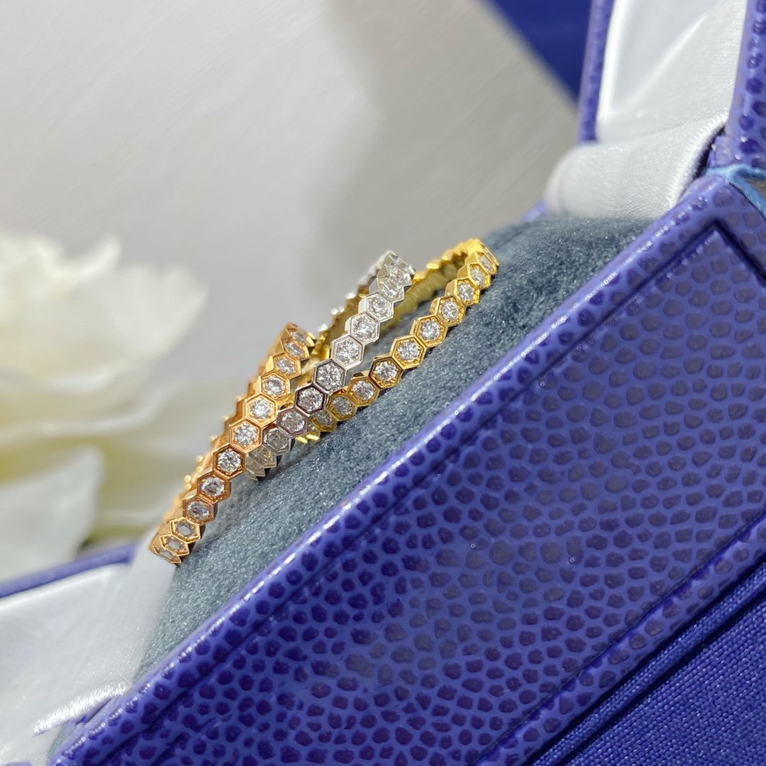 [Perla Lux]BEE LOVE DIAMOND PAVED SMALL RING
