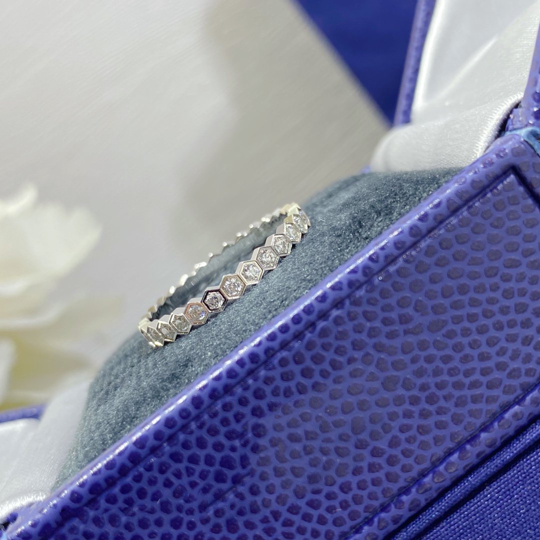 [Perla Lux]BEE LOVE DIAMOND PAVED SMALL RING