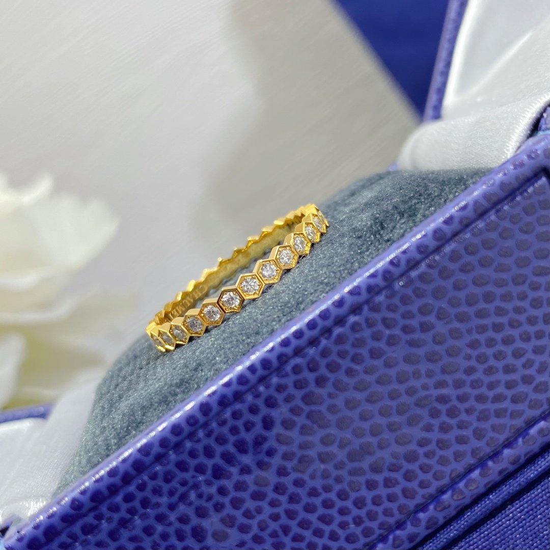 [Perla Lux]BEE LOVE DIAMOND PAVED SMALL RING