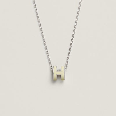 [Perla Lux]HM CLIC YELLOW ENAMEL GOLD NECKLACE