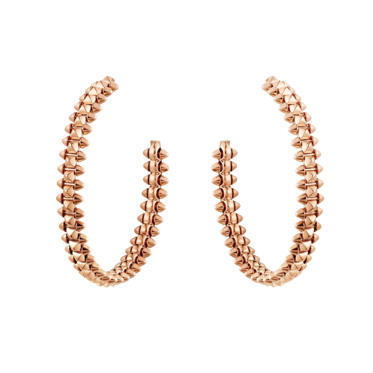 [Perla Lux]CLASH LARGE HOOP EARRINGS