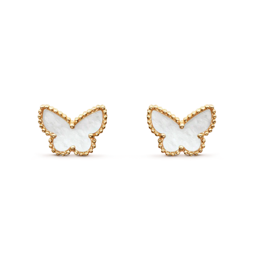 [Perla Lux]SWEET BUTTERFLY MOP EARSTUDS