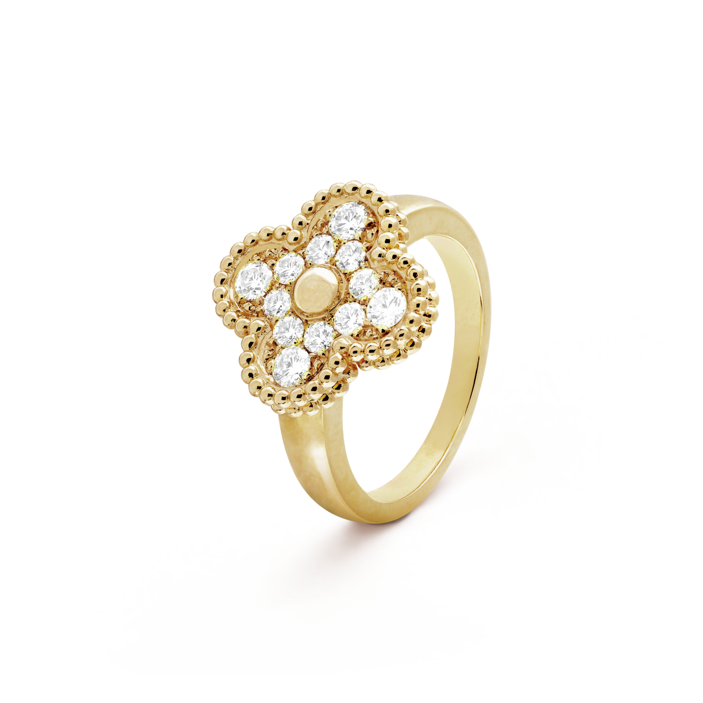 [Perla Lux]CLOVER DIAMOND RING