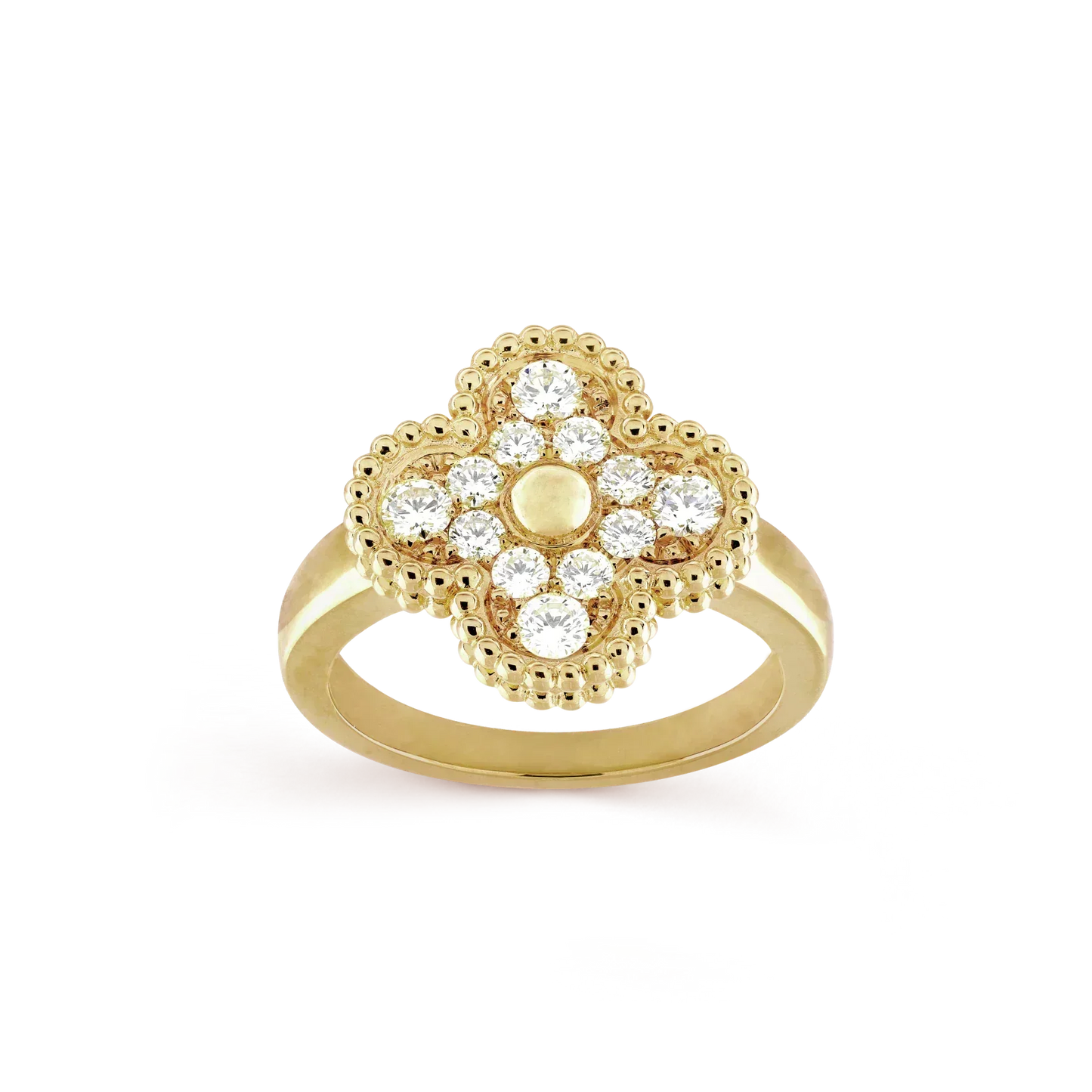[Perla Lux]CLOVER DIAMOND RING
