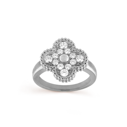 [Perla Lux]CLOVER DIAMOND RING