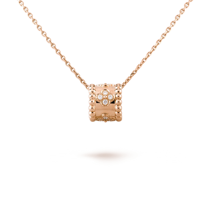 [Perla Lux]PERLEE PEDANT NECKLACE GOLD / ROSE GOLD
