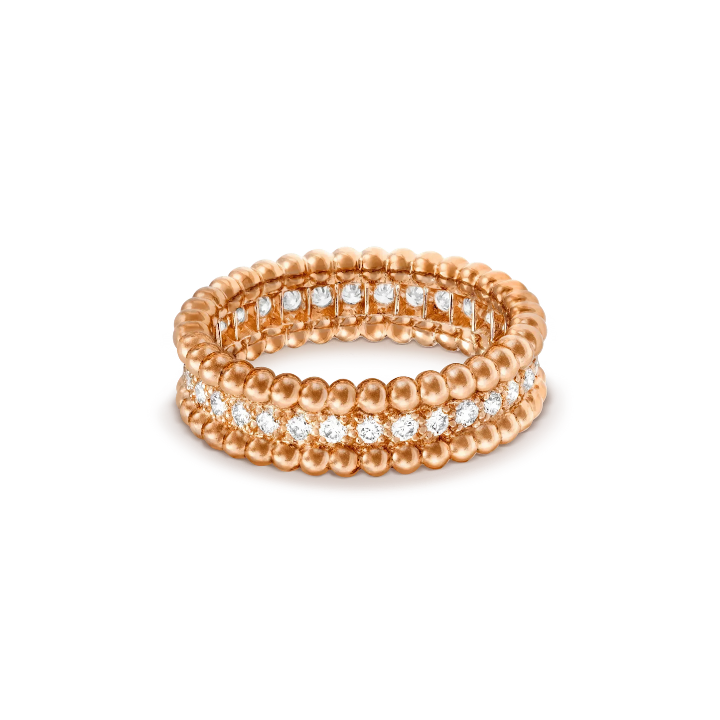 [Perla Lux]PERLEE DIAMOND ROSE GOLD RING