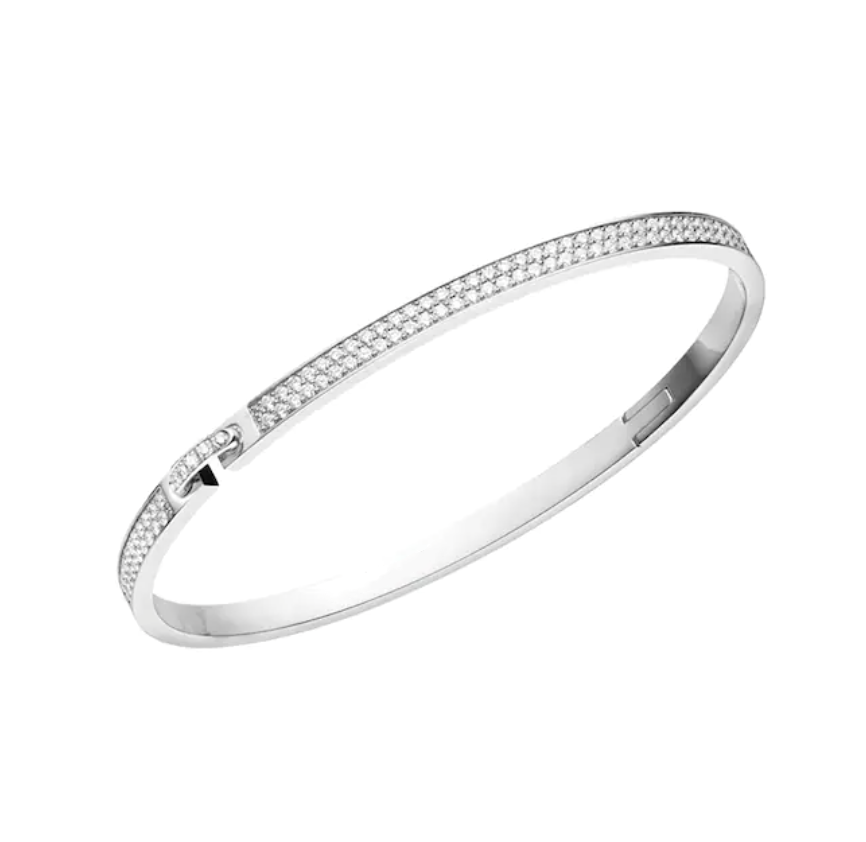 [Perla Lux]LIENS VIDENCE DIAMOND PAVED BRACELET