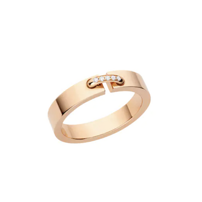 [Perla Lux]ALLIANCE LIENS VIDENCE DIAMOND 4MM RING