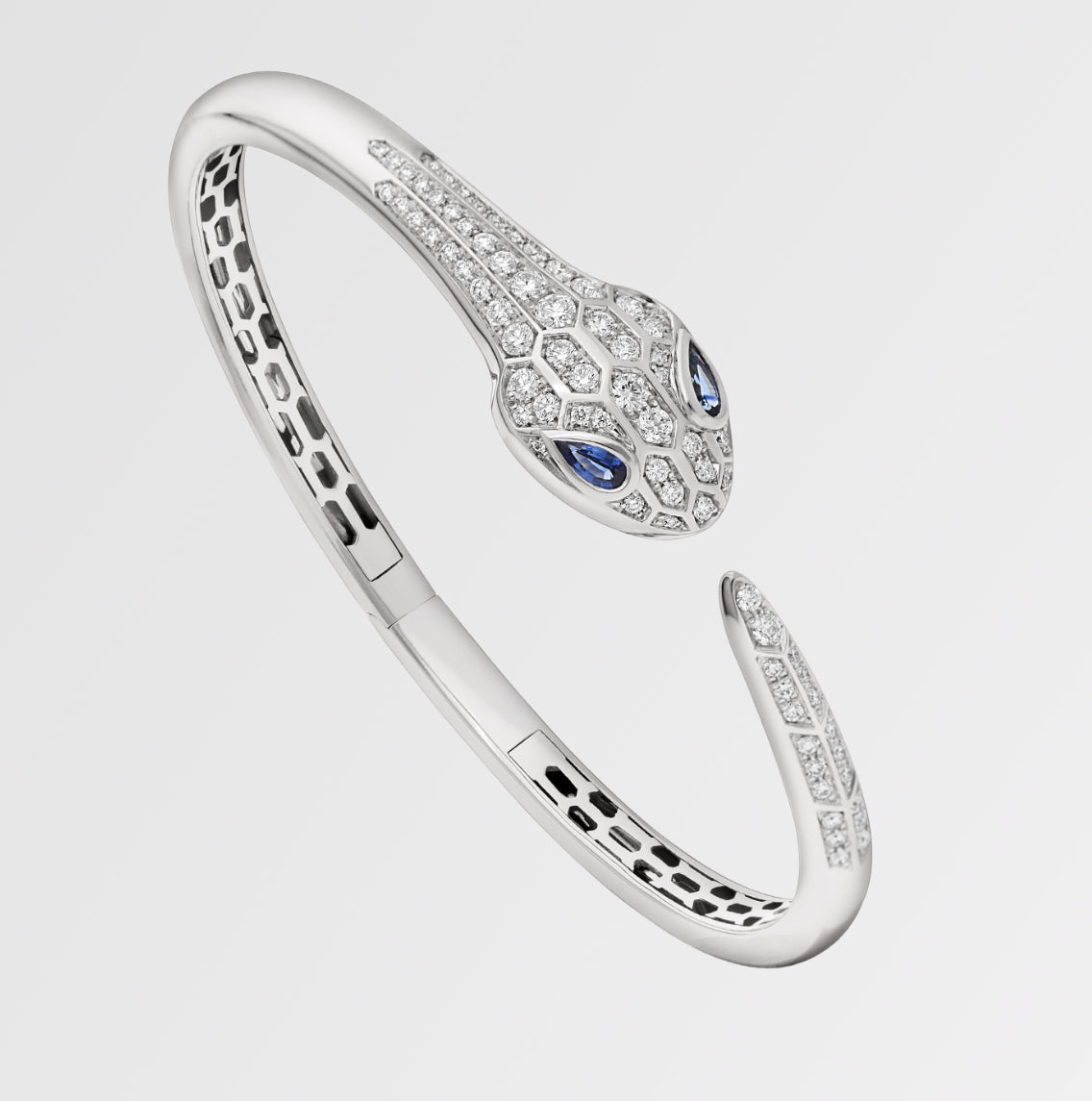 [Perla Lux]HAUTE COUTURE SILVER SERPENTI BRACELET