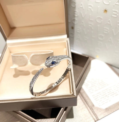[Perla Lux]HAUTE COUTURE SILVER SERPENTI BRACELET