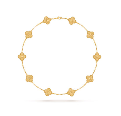 [Perla Lux]CLOVERS THE 10-MOTIFS NECKLACE