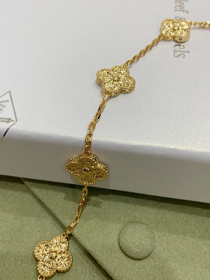 [Perla Lux]CLOVERS THE 10-MOTIFS NECKLACE