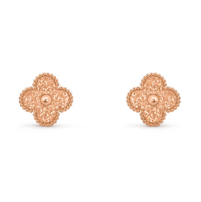 [Perla Lux]CLOVER MEDIUM 1 MOTIFS LAVA EARRINGS