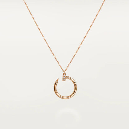 [Perla Lux]JUSTE NECKLACE PINK GOLD
