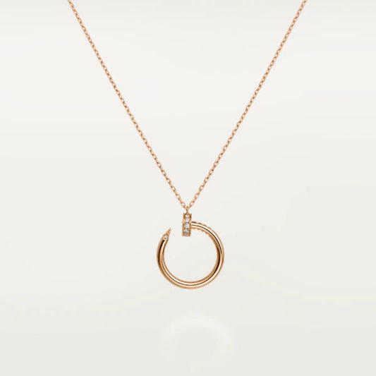 [Perla Lux]JUSTE NECKLACE PINK GOLD