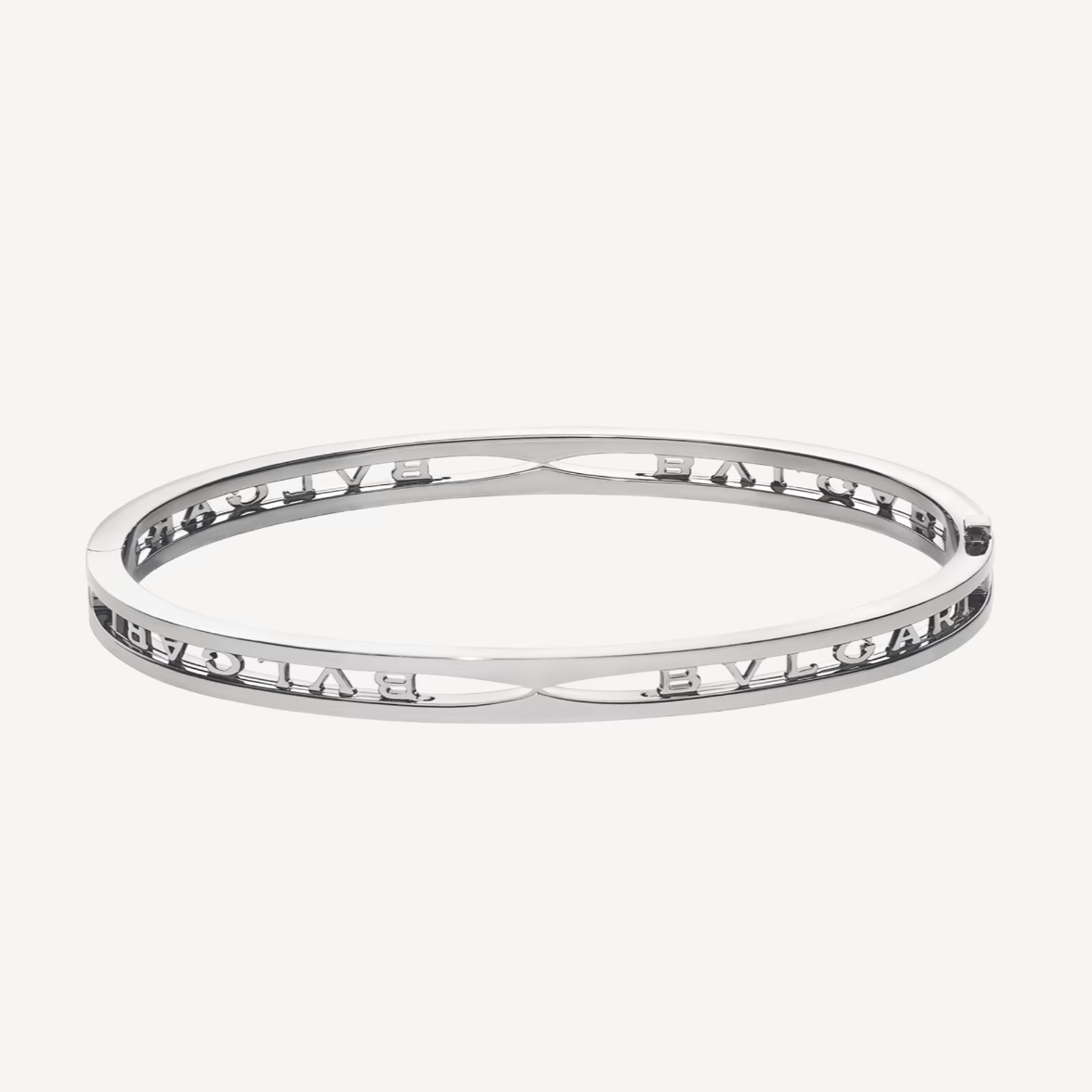 [Perla Lux]ZERO 1 SPIRAL LOGO SILVER BRACELET