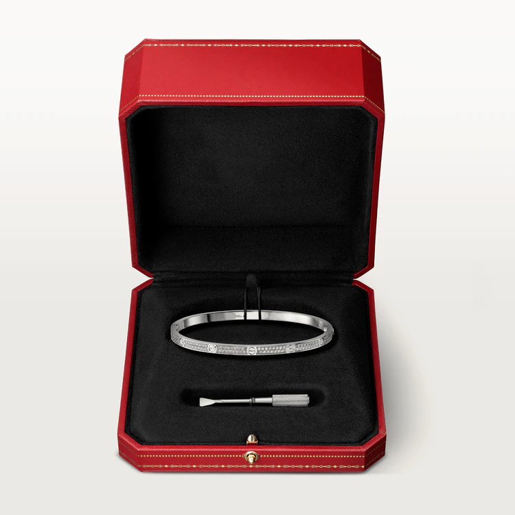 [Perla Lux]LOVE BRACELET 3.65MM DIAMOND-PAVED