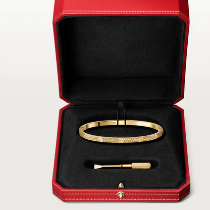 [Perla Lux]LOVE BRACELET 3.65MM DIAMOND-PAVED