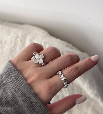 [Perla Lux]CLOVER RIVERSIBLE SLIVER RING