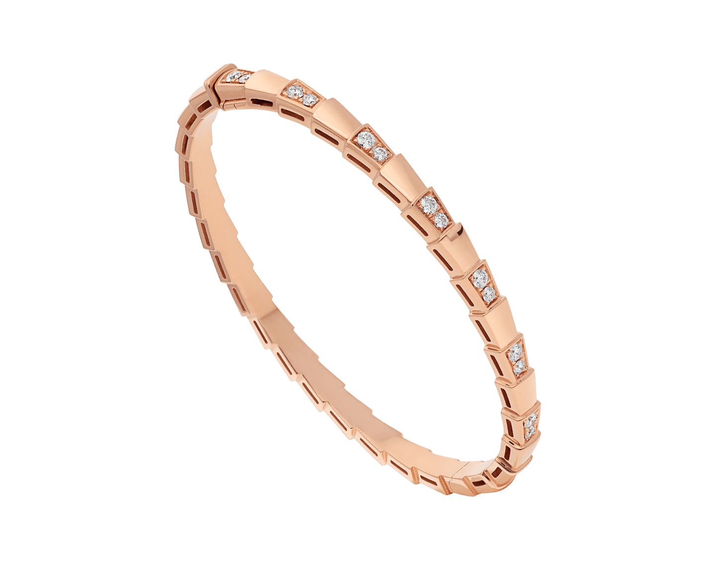 [Perla Lux]SERPENTI SMALL BRACELET PINK GOLD DIAMOND