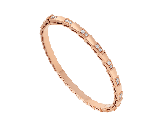 [Perla Lux]SERPENTI SMALL BRACELET PINK GOLD DIAMOND