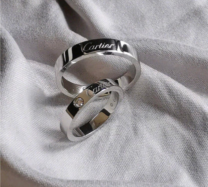 [Perla Lux]C PLATINUM 1 DIAMOND RING