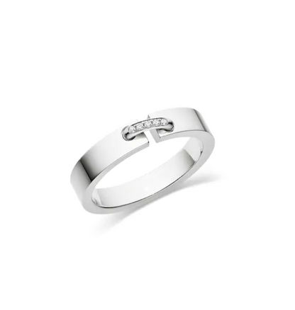 [Perla Lux]ALLIANCE LIENS VIDENCE DIAMOND 4MM RING