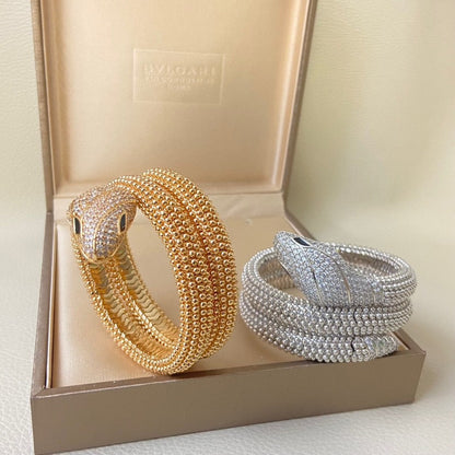 [Perla Lux]HAUTE COUTURE  ROSE GOLD SERPENTI BRACELET