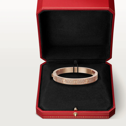 [Perla Lux]LOVE BRACELET 6.1MM DIAMOND-PAVED