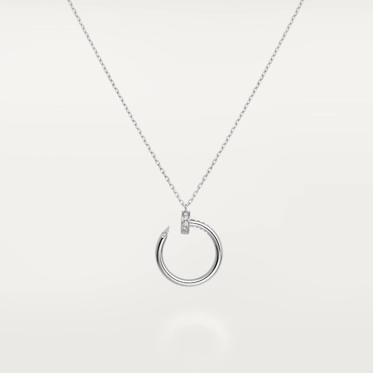 [Perla Lux]JUSTE NECKLACE SILVER