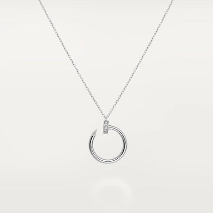 [Perla Lux]JUSTE NECKLACE SILVER