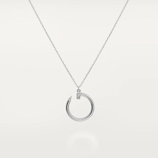 [Perla Lux]JUSTE NECKLACE SILVER