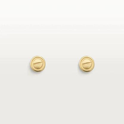 [Perla Lux]LOVE EARRINGS GOLD 10MM