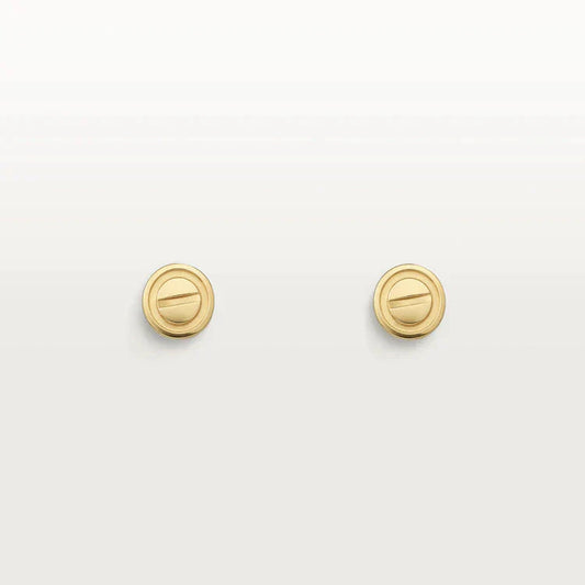[Perla Lux]LOVE EARRINGS GOLD 10MM