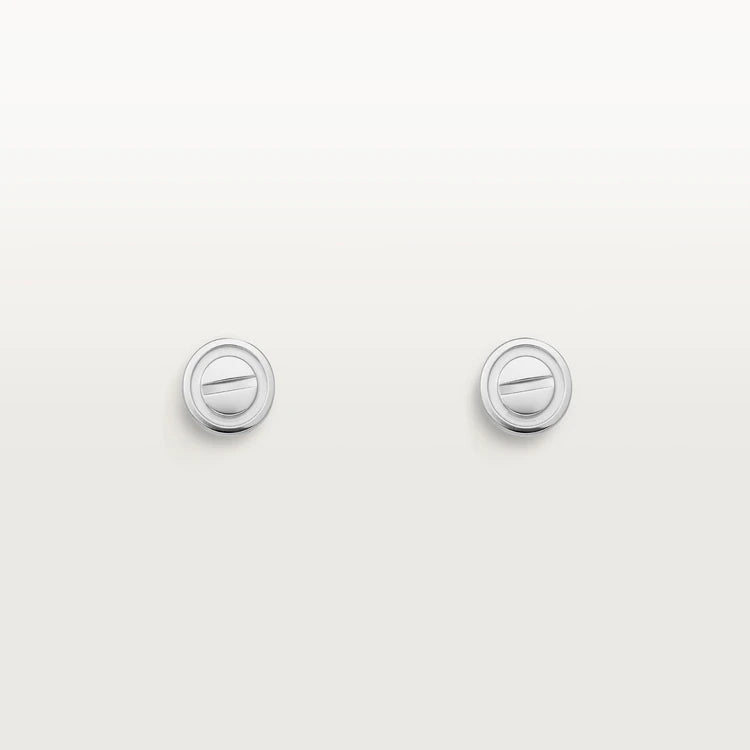 [Perla Lux]LOVE EARRINGS SILVER 10MM