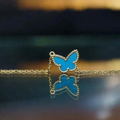 [Perla Lux]BUTTERFLY TURQUOISE BUTTERFLY BRACELET
