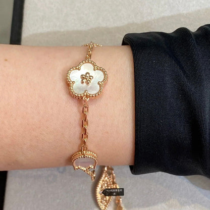 [Perla Lux]LUCKY SPRING 5 MOTIF BRACELET