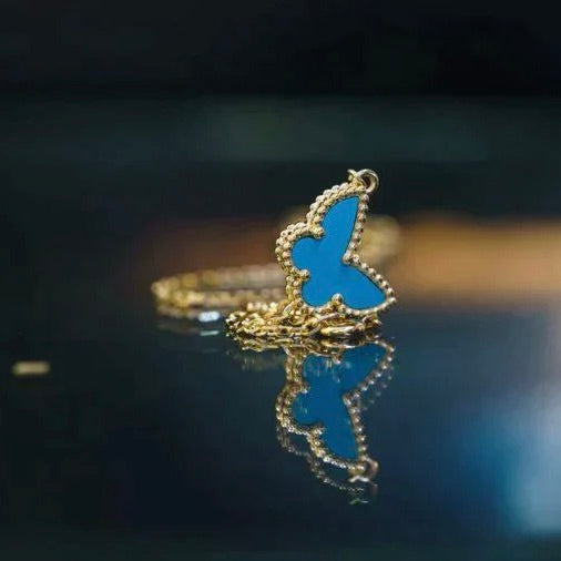 [Perla Lux]BUTTERFLY TURQUOISE BUTTERFLY BRACELET