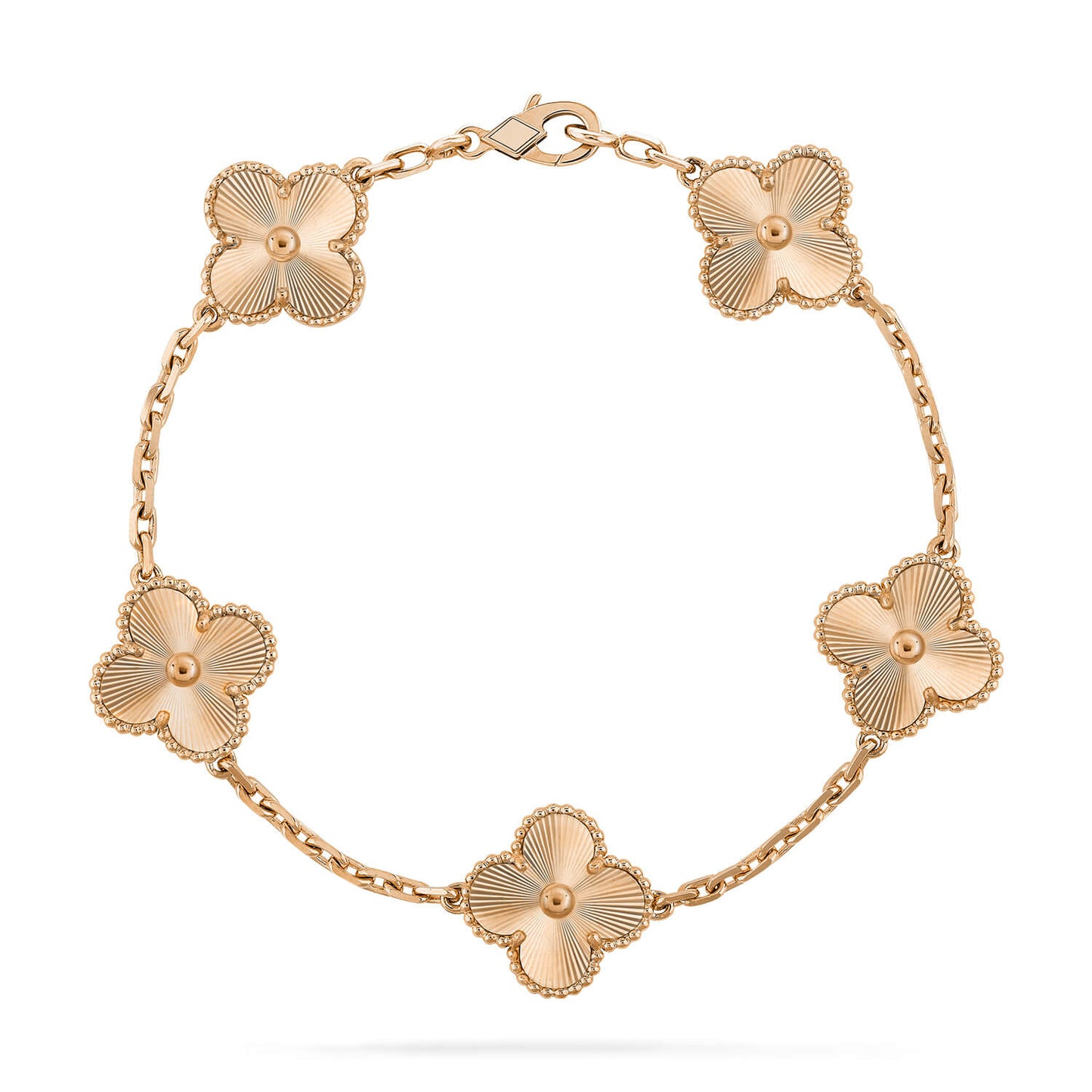 [Perla Lux]CLOVER 5 FLOWERS LASER BRACELET
