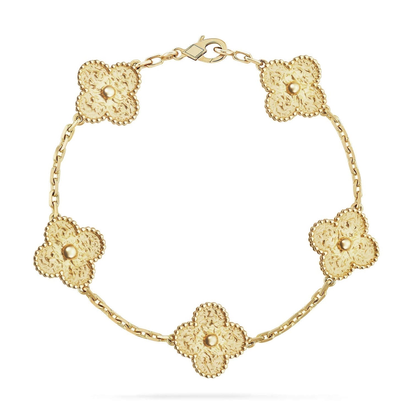 [Perla Lux]CLOVER 5 MOTIFS BRONZING BRACELET